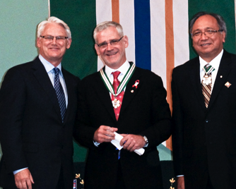 Gordon Campbell and Julio Montaner